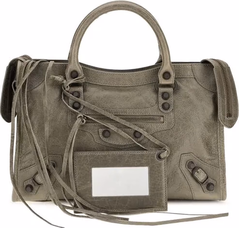 Balenciaga Bicolor Lamb Ovis Aries Aries Handbag