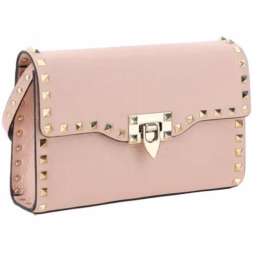 Valentino Garavani Multicolor Calf Leather Bos Taurus Shoulder Bag