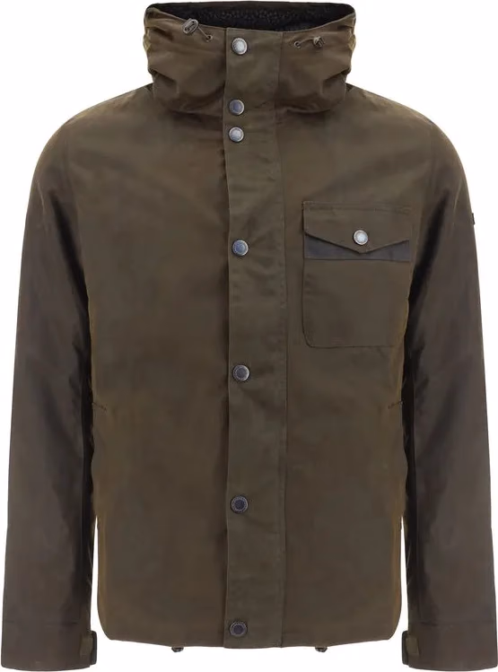 Barbour Bicolor Cotton Shell Jacket