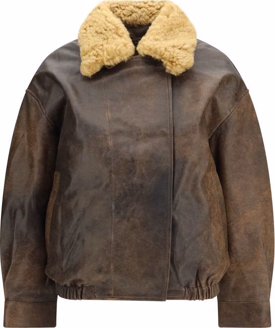 R13 Brown Lamb Ovis Aries Aries Bomber