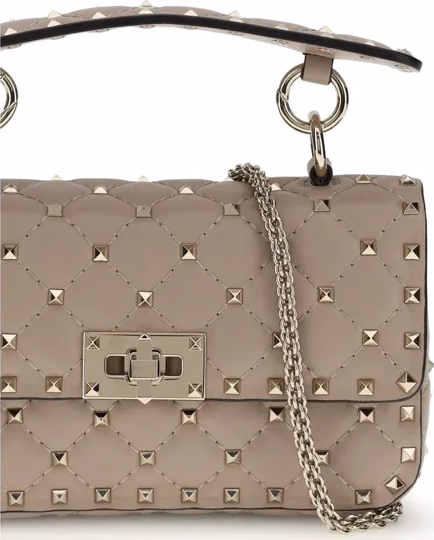 Valentino Garavani Beige Lamb Ovis Aries Aries Handbag