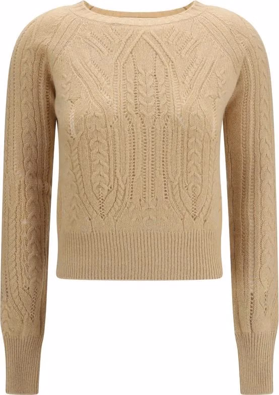 Ermanno Scervino Beige Cashmere Sweater
