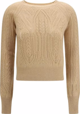Beige Cashmere Sweater
