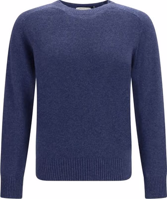 Blue Cashmere Sweatshirt