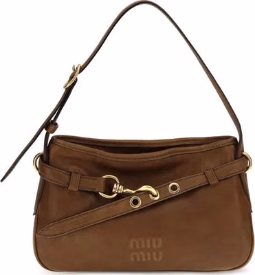 Brown Calf Leather Bos Taurus Shoulder Bag