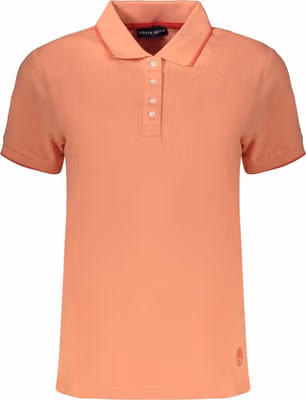 Pink Cotton Womens Polo