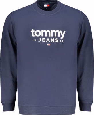 Blue Cotton Men's Sweatshirt