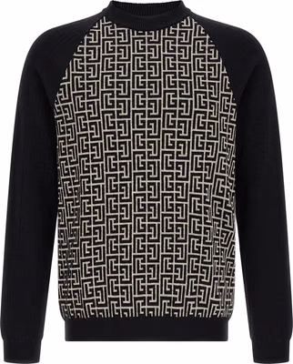 Bicolor Cotton Cardigan
