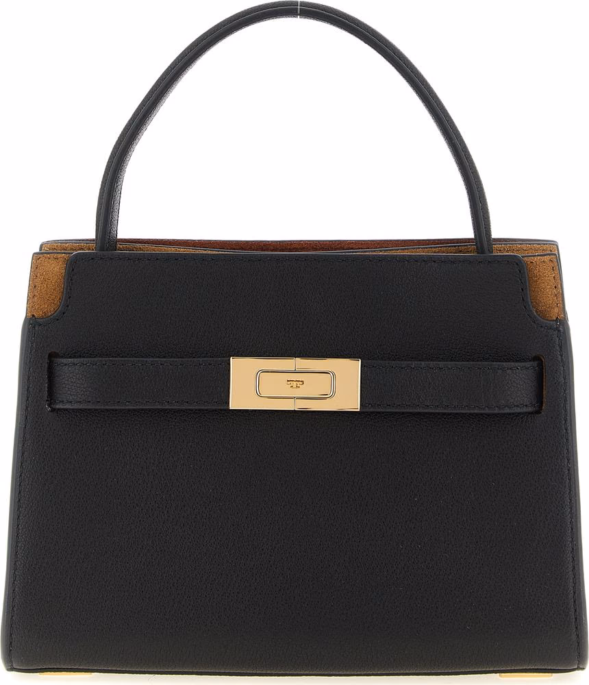 Tory Burch Black Lambskin Crossbody Bag