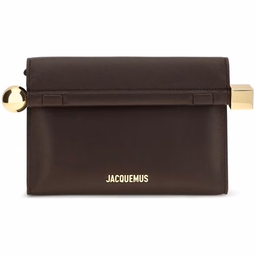 Jacquemus Brown Lamb Ovis Aries Aries Shoulder Bag