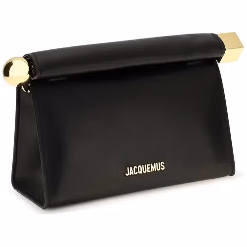 Jacquemus Black Lamb Ovis Aries Aries Shoulder Bag