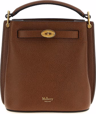 Brown Calfskin Crossbody Bag