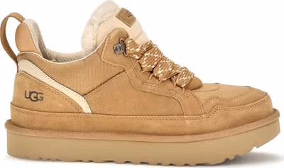 Beige Calf Leather Bos Taurus Chunky Sneakers