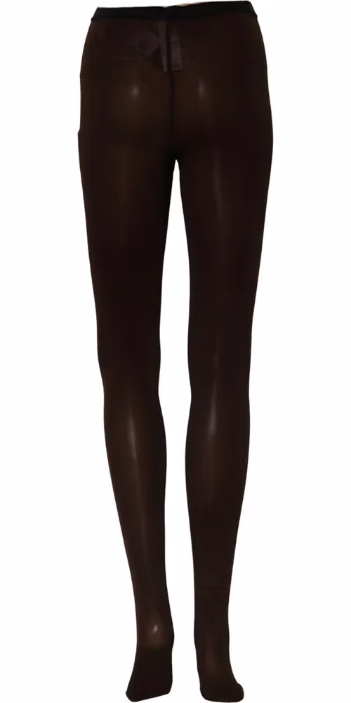 Dolce & Gabbana Brown Nylon Tights Stockings Pantyhose Socks