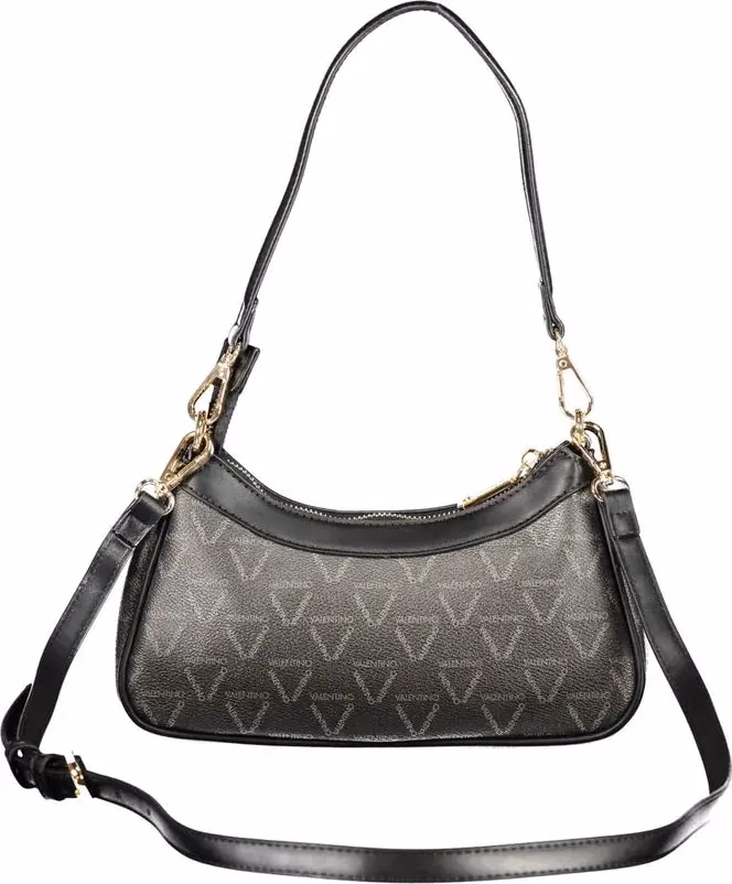 Mario Valentino Black Polyurethane Women's Bag