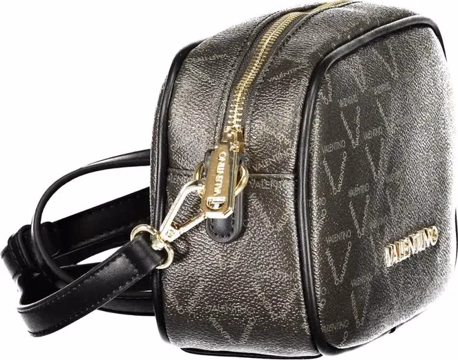 Mario Valentino Black Polyurethane Women's Bag