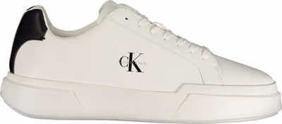 White Polyurethane Women's Sneaker