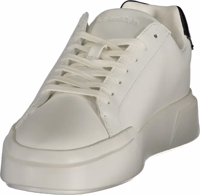Calvin Klein White Polyurethane Women's Sneaker