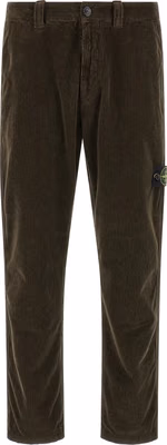 Gray Cotton Casual Pants