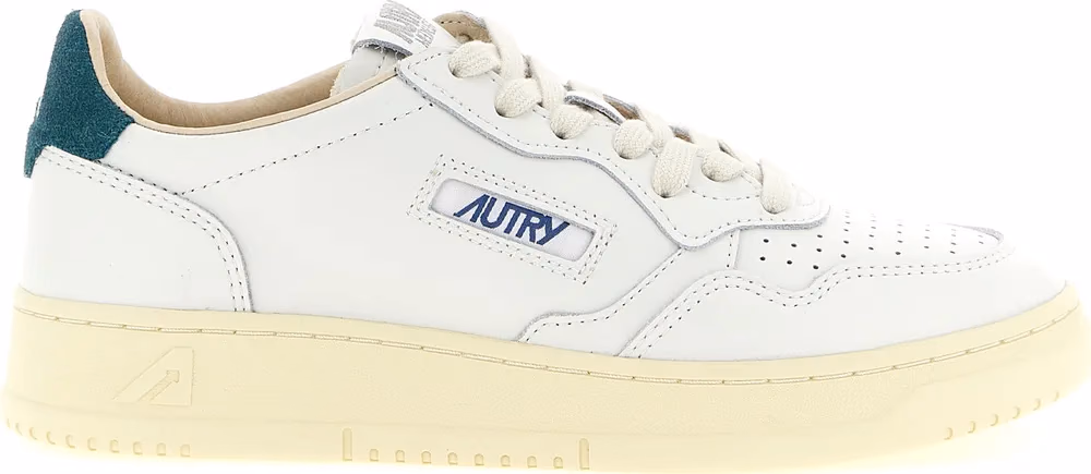 Autry Bicolor Cowhide Low Top Sneakers
