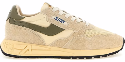 Bicolor Nylon Athletic Sneakers