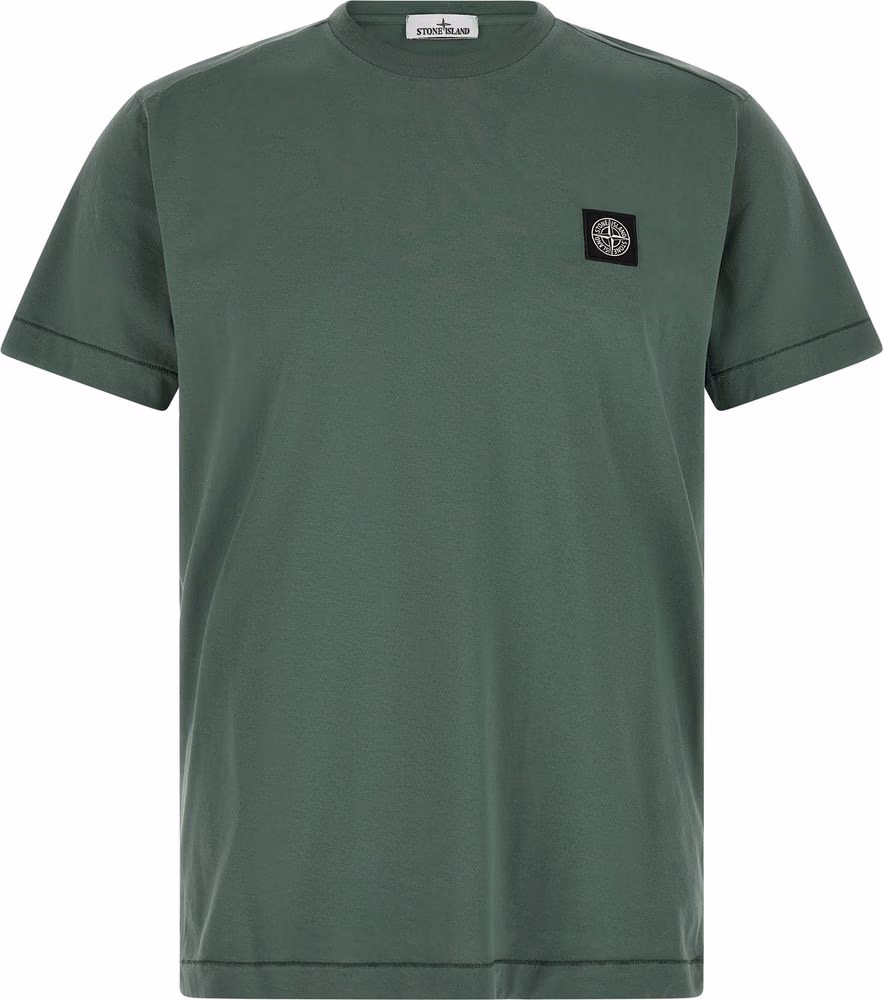 Stone Island Bicolor Cotton T-Shirt