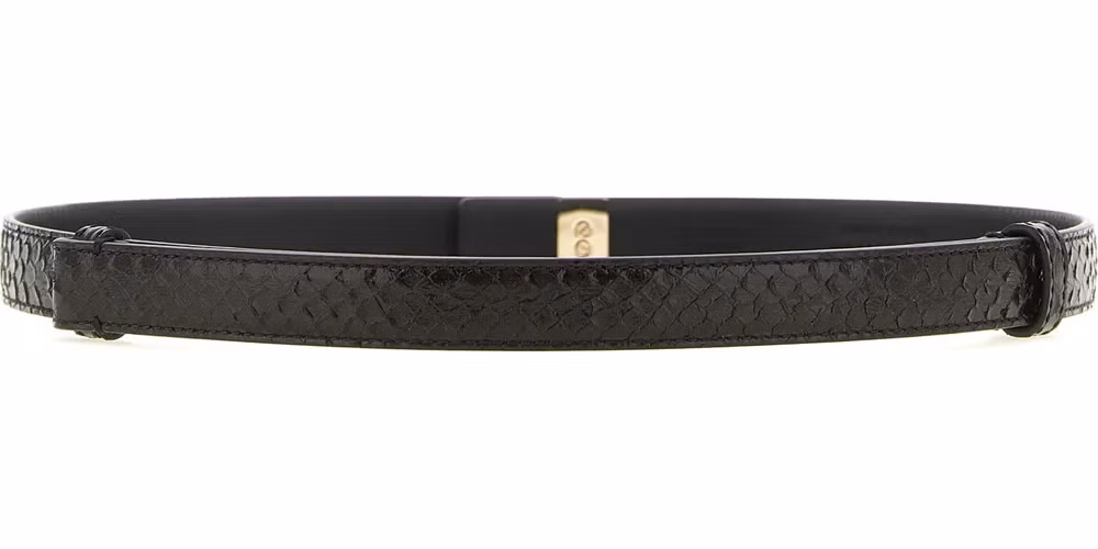 Tom Ford Brown Calfskin Regular Belt