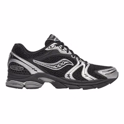 Black Synthetic Athletic Sneakers