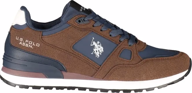 U.S. POLO ASSN. Brown Polyurethane Men's Sneaker