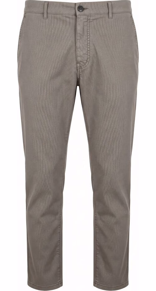Trussardi Jeans Grey Cotton Men Trouser