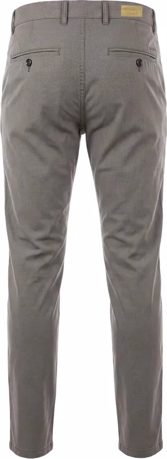 Trussardi Jeans Grey Cotton Men Trouser