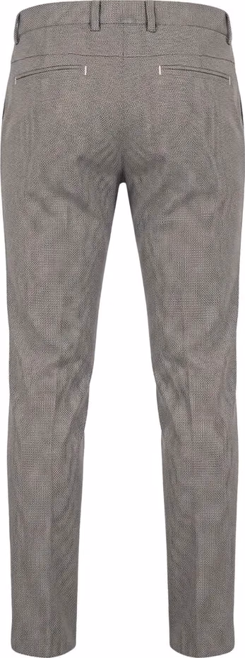 Trussardi Jeans Brown Flax Men Trousers