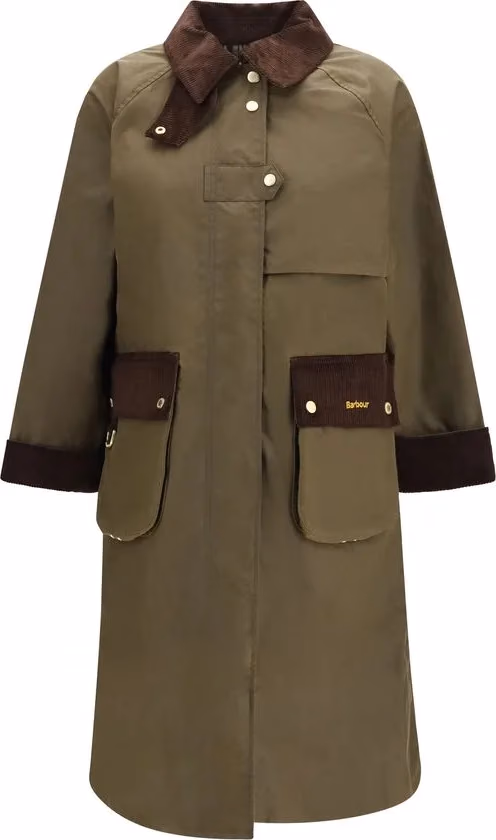 Barbour Bicolor Cotton Coat
