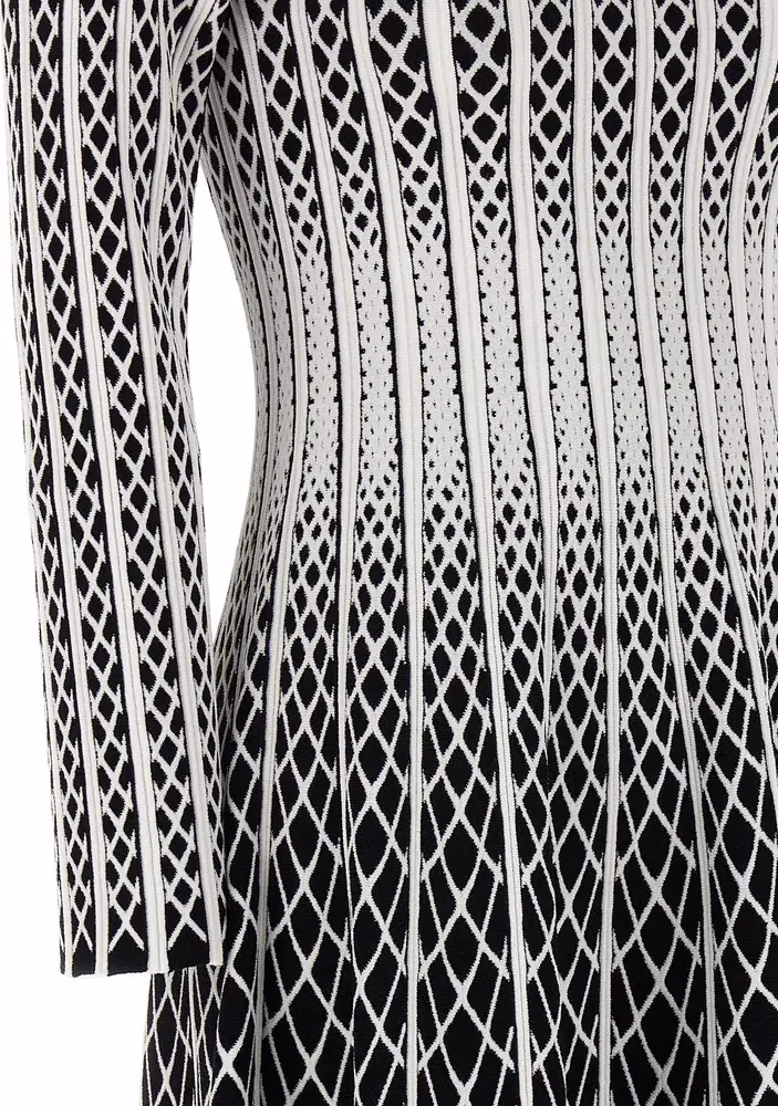 ANTONINO VALENTI Bicolor Viscose Midi Skirt