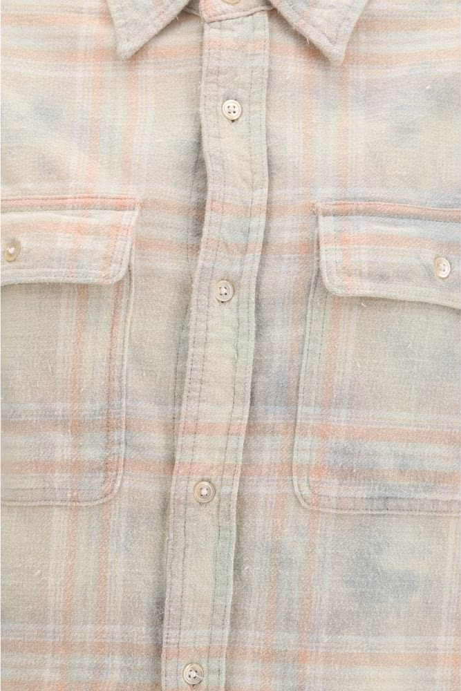 R13 Beige Denim Shirt
