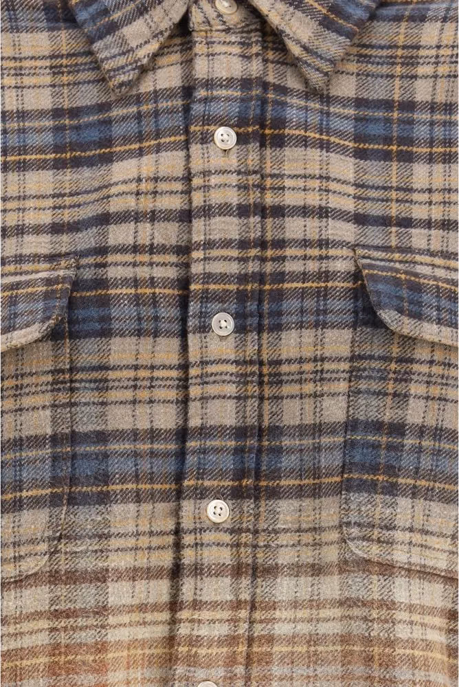 R13 Multicolor Cotton Pattern Shirt
