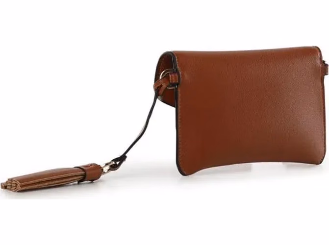 MIRIADE Black Polyethylene Crossbody Bag