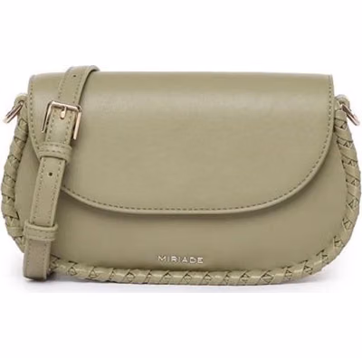 Bicolor Polyethylene Crossbody Bag