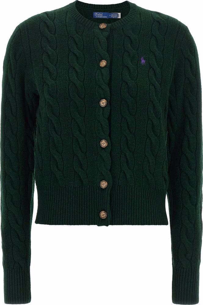 Polo Ralph Lauren Bicolor Wool Cardigan