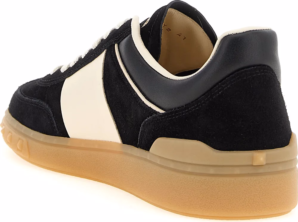 Valentino Garavani Multicolor Calfskin Low Top Sneakers