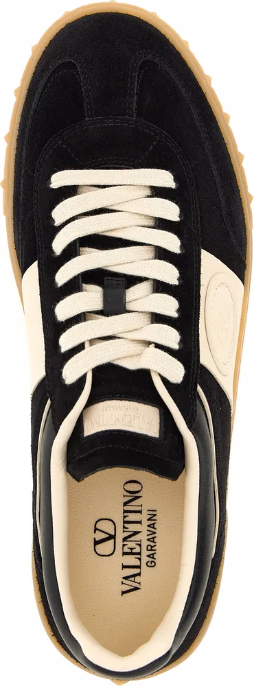 Valentino Garavani Multicolor Calfskin Low Top Sneakers