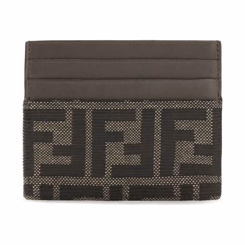 Fendi Brown Polyester Wallet