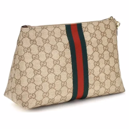 Gucci Beige Fabric Handbag