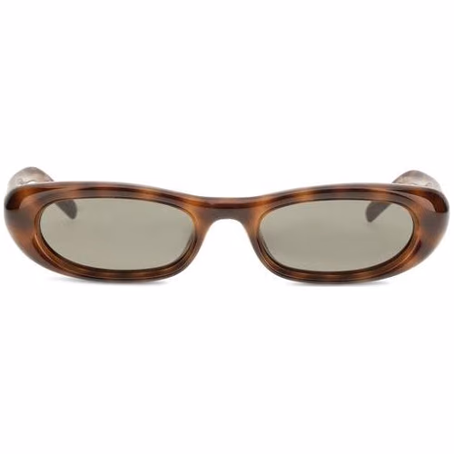Saint Laurent Brown Acetate Sunglasses