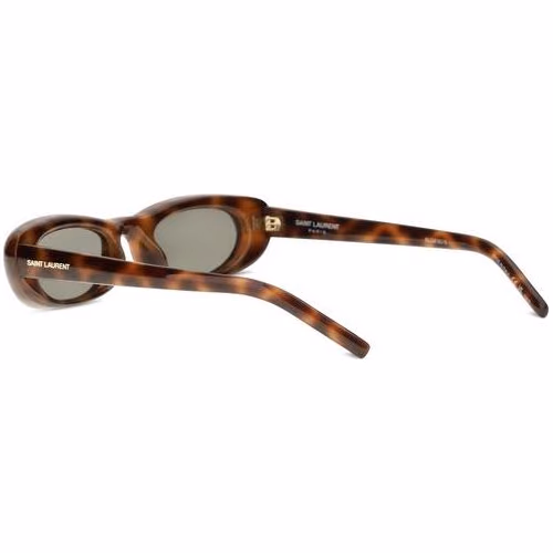 Saint Laurent Brown Acetate Sunglasses