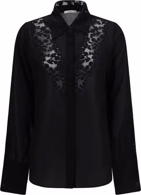 Black Silk Blouse