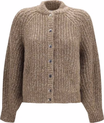 Brown Cashmere Cardigan