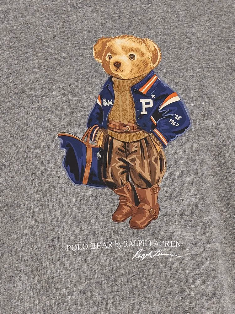Polo Ralph Lauren Gray Cotton Sweatshirt