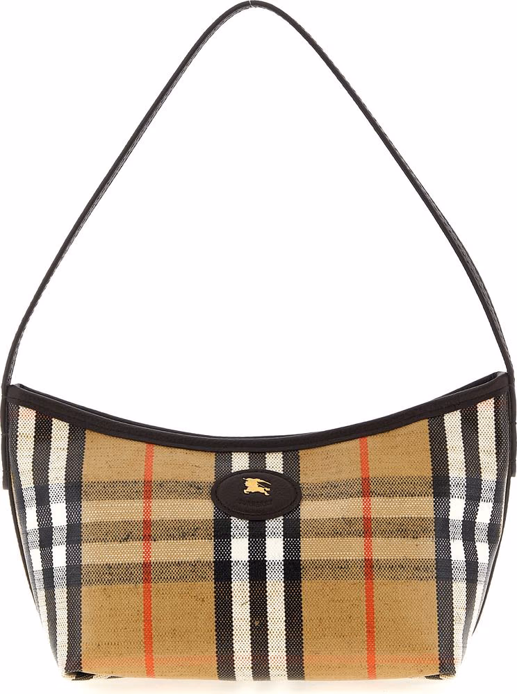 Burberry Multicolor Cotton Shoulder Bag