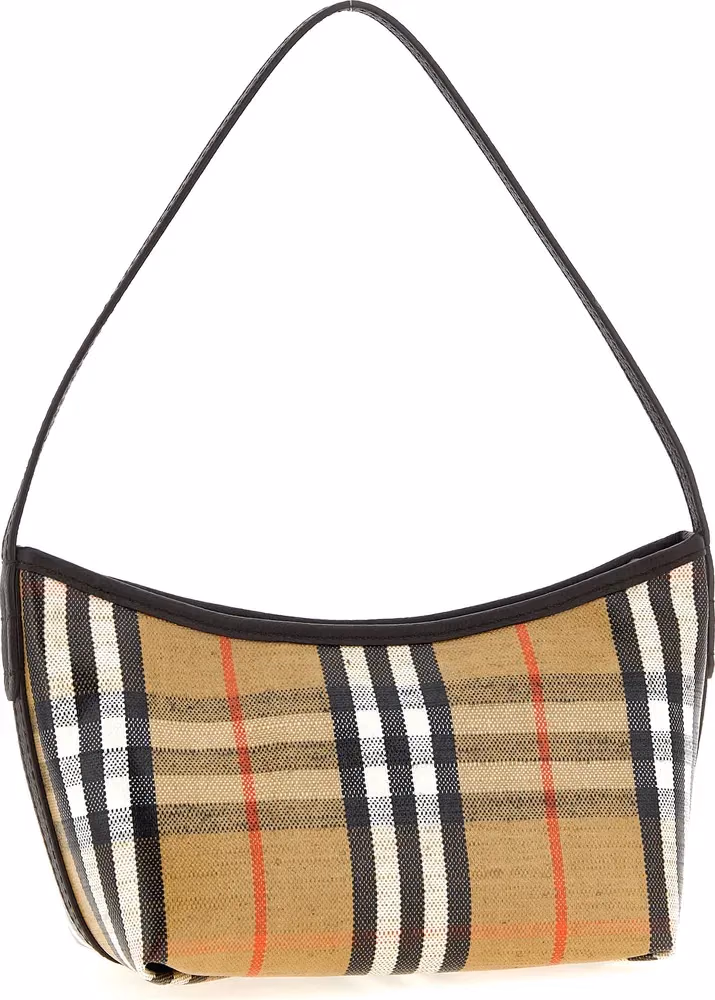 Burberry Multicolor Cotton Shoulder Bag
